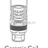 Best selling super tank atomizer for e cig newest ceramic coil tank from China factory
