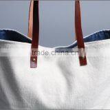 Super Quality Large Summer Beach Bag Leather Handles Wholesale thumbnail-2