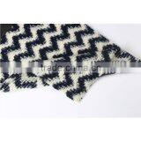 China Style 100%polyester Wave Design Coarse Jacquard Elastic Knit Fabric thumbnail-4