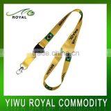 Popular Buckle Polyester Keys Custom Printed Neck Lanyards thumbnail-3