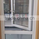 high quality UPVC double glazing open outward window