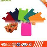 Hot Sale Silicone Smart Wallet/3m Adhesive Sticker Silicone Card Holder thumbnail-3