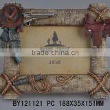 Cowboy Photo Frame Home Decoration Birches Line thumbnail-4