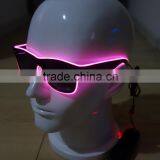 Specialize in High luminance Pink EL wire sunglasses / Pink EL sunglasses / Pink EL glasses