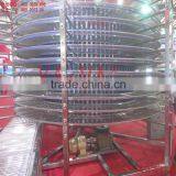 Motorized Plastic Modular Belt Spiral Conveyor/powered Screw Conveyor thumbnail-5