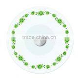New Simple Design Rotating Tempered Glass Cake Plate