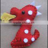 Felt Handcraft Dragon With Filler thumbnail-1