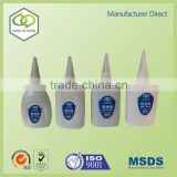 Plastic 502 cyanoacrylate adhesive super glue made in China HH001
