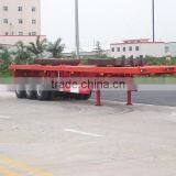 Shengrun Factory Best Price Tri-axle Flatbed Semi Trailer 40Tons Capacity for Sale thumbnail-2