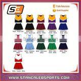 Stan Caleb Fashion Design Sublimated Hot Girl Sexy Cheerleading Skirt, Custom High Quality Cheerleading Dress