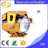 High Low Strobe Beam Projector Driving Led h4 Motorcycle Headlight 12V-80V 6000-7000K White 3600LM U5 Led Motorcycle thumbnail-2