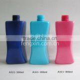 Hair Care Industrial Use 350ml PET Plastic Bottle With Lotion Pump for Shampoo