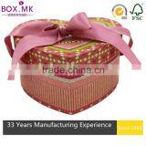 Hot Sale Pink Heart Shape Custom Jewelry Boxes thumbnail-2