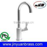 Lead Free Brass Single Handle Kitchen Faucet thumbnail-1