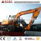 Construction Machinery 4X4wd Hydraulic Excavator, Best Wheel Excavator Crawler Excavator With Ce ISO thumbnail-5