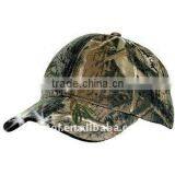 embroidery camo/6 panels/cuved visor/LED cap