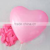 heart shaped wedding decoration solid color balloon