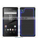 2015 New Products TPU+PC Football Pattern Case for Sony Xperia z5 Case Factory Price thumbnail-1