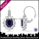 925 brinco de prata earrings in 925 sterling silver snowflake dangle earrings