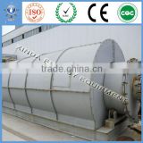 The fifth generation 8 tons/day plastic pyrolysis crude oil machine with new cooling system