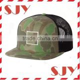 Custom caps wholesale Flat Brim Mesh trucker cap Hats
