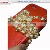 Lichee Pattern Inclined Shoulder Strap Cell Phone Bag for Galaxy s4 thumbnail-6