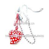Fashion Promotional Resin Mobile Phone KeyChains FCA-15125