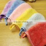 Coral fleece cleaning glove