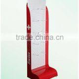 Metal Floor Display With Pegboard/ POS Materials/ Point of Sale Displays thumbnail-1