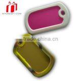 Blank White Double Sublimation Dog Tags,Custom Cheap Pet Id Tag