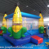 Inflatable Maize Bounce House Kids Fun Bouncing,Corn Jumping House for Toddlers