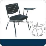tablet chair writing pad/china tablet chair/tablet chair with table