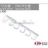 C13 Creative Style Slotted Channel Hardware Chrome j Hooks Waterfall Hook thumbnail-2