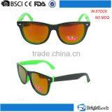 Child Two Color Glasses Frame,Soft Frame no Moq Photochromic Mirror Sunglasses thumbnail-2