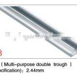 Wholesale C Channel Slatwall Metal Shelf Bracket thumbnail-1