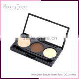 Waterproof Brow 3 Colors Eyebrow Powder With Brush thumbnail-1