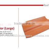 Roof Tiles Taylor Big Size/Nut Hole/ Clay, Natural Color/ Eco Friendly/ Heat Insulation/ Water Resistance/ Cooler Temperature thumbnail-1