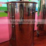 Stainless Steel Drum With Clamp Lid and With Folding Handle on Both Side thumbnail-4