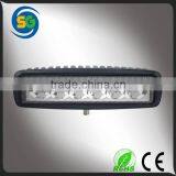 Rectangular 18W Led Work Light, High Bright Led Work Light, Low Beam Truck Light Led thumbnail-6