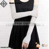 Women Arm Sleeves Fingerless Gloves Custom Car Sunshade Stretchy Long Sleeve thumbnail-2