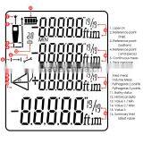 Measure Area Volume Pythagoras 60M/197ft Range Finder +/-1.5mm Accuracy Meter Feet Inches Units Digital Laser Meter Tool thumbnail-4