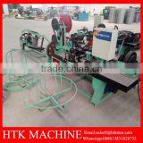 Galvanized And PVC Coated Barbed Wire Mesh Machine thumbnail-3