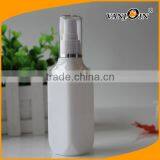 Square Shape 120ml 4oz White Plastic Spray Bottle With Fine Mist Spray thumbnail-2