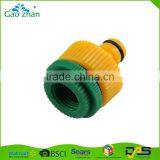 High Quality Manufacturer Plastic 1/2"-3/4"-1" Female Hose Connector Tap Connector thumbnail-2