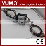 YUMO SRH038-8X-6S 20A/ring 12 Rings Electrical Carbon Brushes Holder Slip Ring