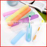 Portable Candy Color Mini ABS ToothBrush Box Case Traveling Toothbrush Storage Box Holder Toothvrush Covers thumbnail-2