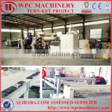 Best selling plastic extrusion machinery WPC PVC free foam board making machine