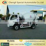 6 Wheels 2.5 Cubic Meters Mini Concrete Mix Truck thumbnail-1