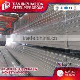 ASTM A53 GR A B ERW Hollow Section Steel Pipe Made in Tianjin China