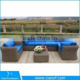 Hotel Handwoven Rattan Sofa Set Beer Garden Furniture thumbnail-3